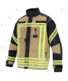 Chaquetón desmontable para Bomberos (THL) y Forestales marino/dorado