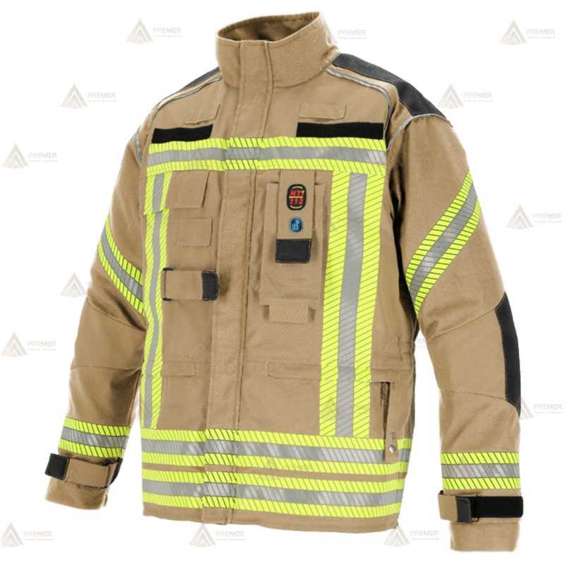 Chaquetón desmontable para Bomberos (THL) y Forestales color dorado