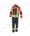 Chaquetón desmontable para Bomberos (THL) y Forestales color azul marino y rojo