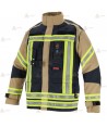 Chaquetón desmontable para Bomberos (THL) y Forestales color azul marino y  dorado