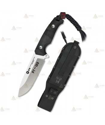 Cuchillo táctico K25 modelo PT-109 con hoja de 14 cm