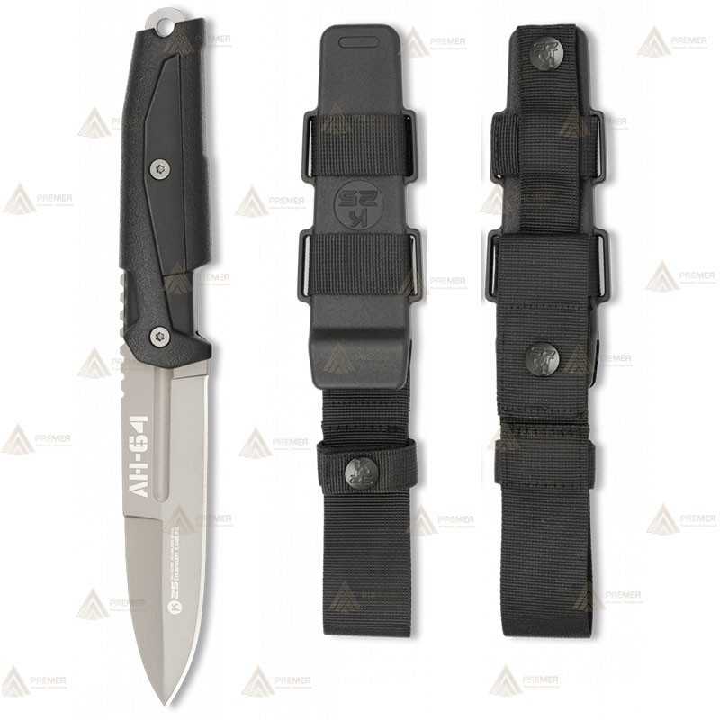 Cuchillo táctico K25 modelo AH-64 con hoja de 11,5 cm