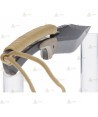 Cuchillo táctico encordado K25 Coyote con hoja de 13,3 cm