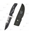 Cuchillo táctico K25 con hoja mixta y sierra de 13,2 cm