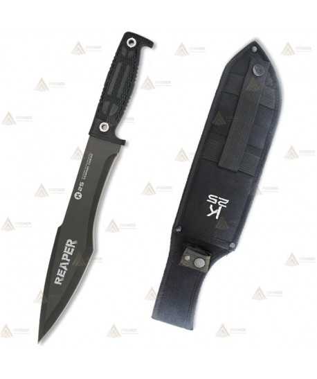 Cuchillo táctico K25 modelo Reaper con hoja de 25 cm
