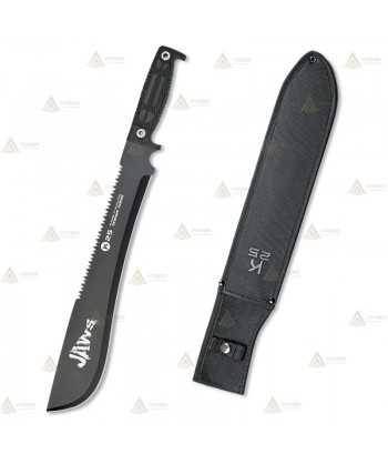 Cortacañas táctico K25 modelo Jaws con hoja de 36 cm