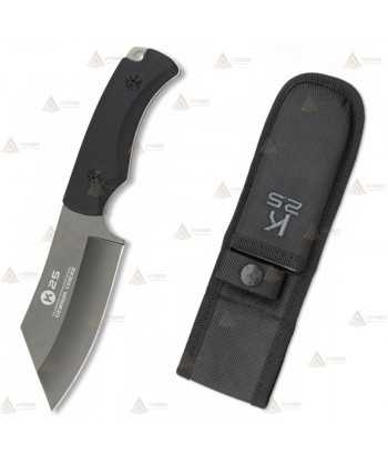 Cuchillo táctico K25 con acabado Titanium Coated y hoja de 10,8 cm