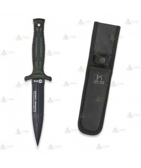 Cuchillo táctico K25 modelo Botero con hoja de 12,5 cm