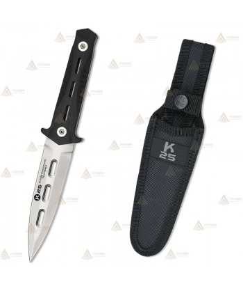 Cuchillo táctico K25 modelo Botero con hoja de 12,5 cm
