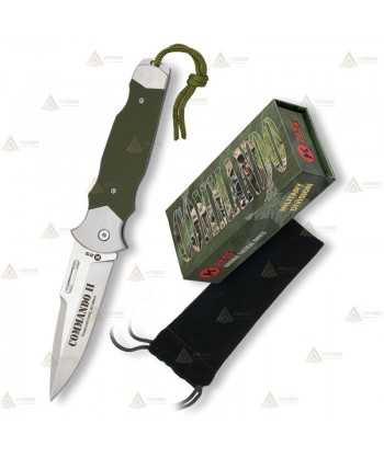 Navaja táctica K25 modelo Commando II con hoja de 9 cm