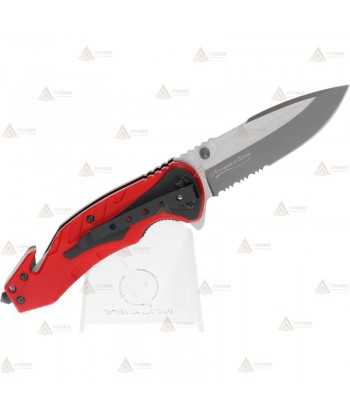 Navaja táctica K25 modelo Táctica color roja
