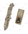 Navaja táctica K25 modelo Siroco con hoja de 9,3 cm