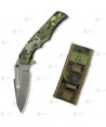 Navaja táctica Camo Verde con hoja de 9,4 cm