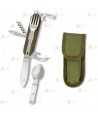 Navaja multifunción con set de cubiertos
