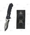 Navaja táctica K25 Predator II con hoja de acero de 9,3 cm