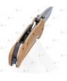 Navaja táctica K25 color Tan con hoja de 9 cm