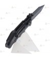 Navaja táctica K25 con mango de aluminio y hoja de 8,5 cm