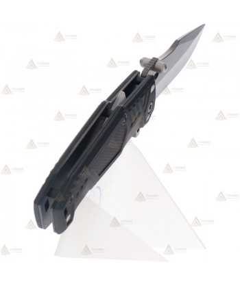 Navaja táctica K25 color negra, modelo Mohican I hoja de 7,8 cm