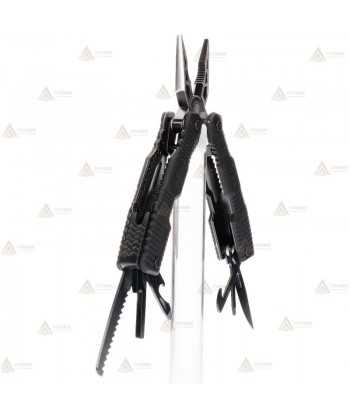 Alicate multiusos táctico K25 de 19 usos color negro