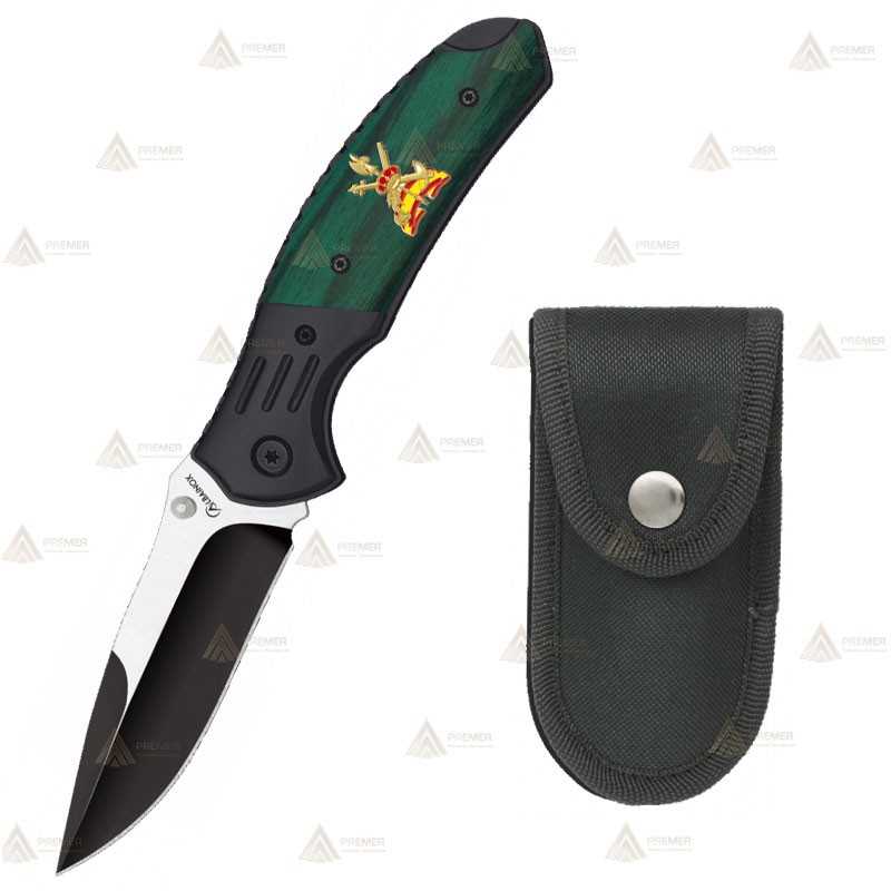 Navaja táctica personalizada Guardia Civil con hoja de 8,5 cm