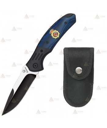 Navaja táctica personalizada Policía Nacional con hoja de 8,5 cm