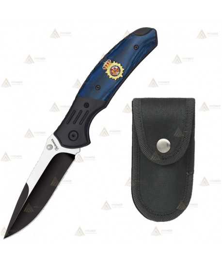 Navaja táctica personalizada Policía Nacional con hoja de 8,5 cm