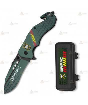 Navaja táctica personalizada Brigada Paracaidista con hoja de 8,5 cm