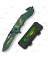 Navaja táctica personalizada Guardia Civil con hoja de 8,5 cm