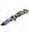 Navaja táctica personalizada Brigada Paracaidista con hoja de 8,2 cm