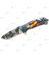 Navaja táctica personalizada con motivos en 3D para la Infantería de Marina con hoja de 8,2 cm
