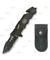 Navaja táctica personalizada para Navy SEAL's con hoja de 8,5 cm