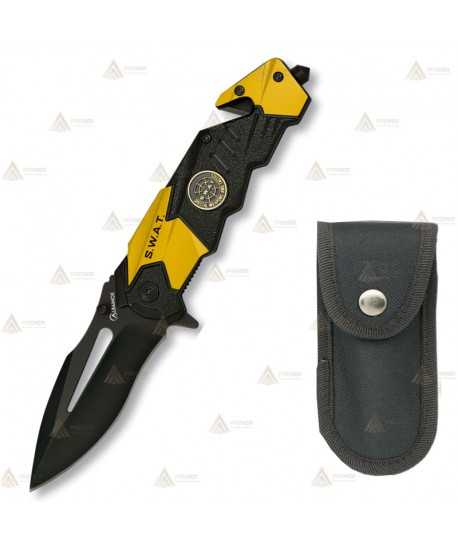Navaja táctica personalizada para S.W.A.T. con hoja de 8,5 cm