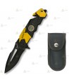 Navaja táctica personalizada para S.W.A.T. con hoja de 8,5 cm
