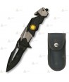 Navaja táctica personalizada para el cuerpo de Marines con hoja de 8,5 cm.