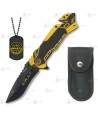 Navaja táctica personalizada para los S.W.A.T. con hoja de 8,1 cm