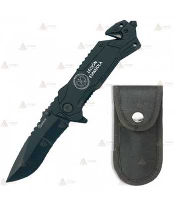 Navaja táctica personalizada Legión Española con hoja de 8,1 cm