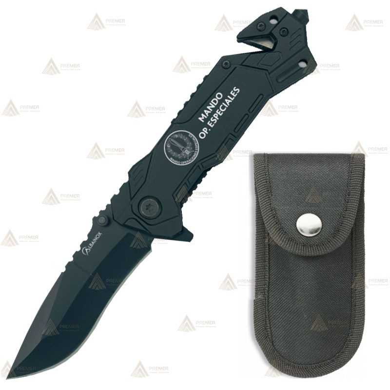 Navaja táctica para el Mando Operaciones Especiales con hoja de 8,1 cm