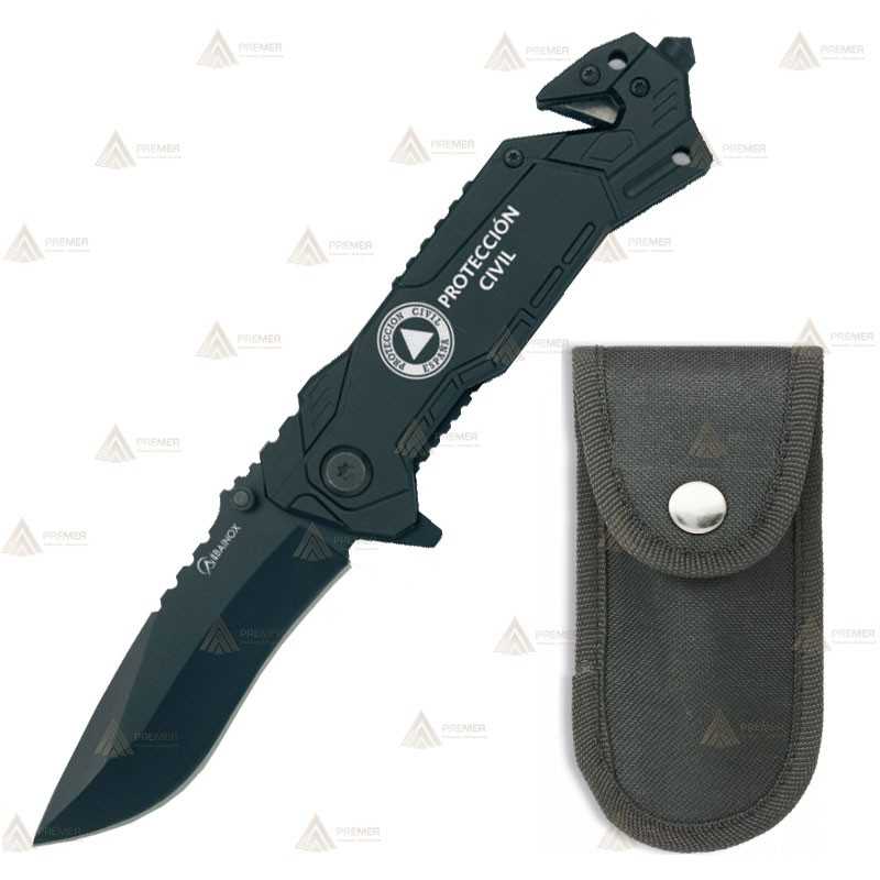 Navaja táctica para Protección Civil con hoja de 8,1 cm