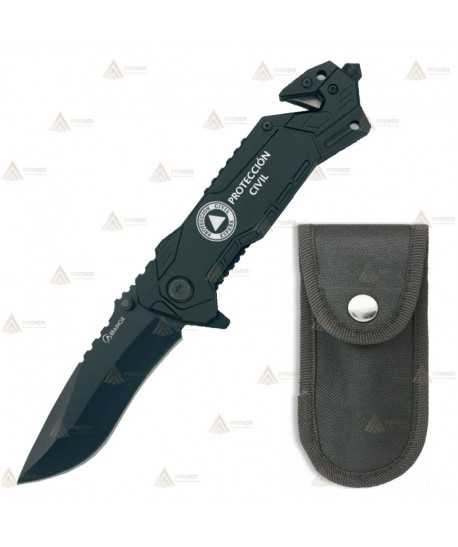 Navaja táctica para Protección Civil con hoja de 8,1 cm