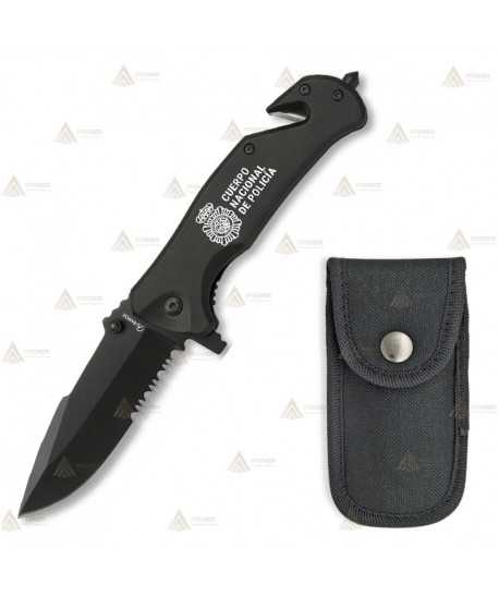 Navaja táctica para la Policía Nacional con hoja de 8 cm.