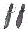 Cuchillo táctico con hoja de 25 cm con guardamano
