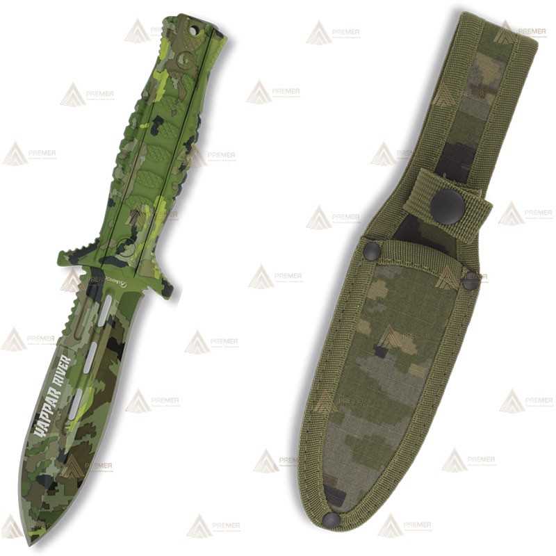 Cuchillo táctico modelo Vapper River con hoja de 12,2 cm