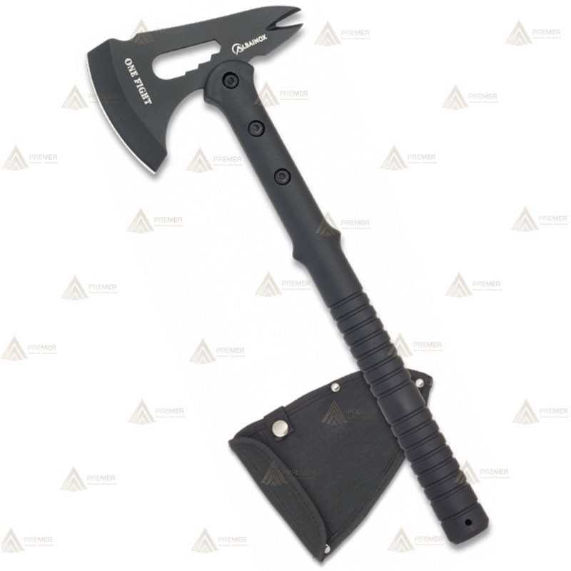 Hacha táctica modelo One Fight con hoja de 15,5 cm