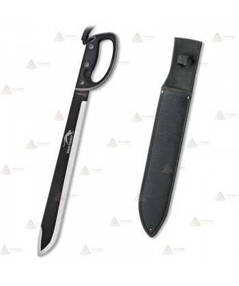 Cortacañas táctico modelo Black Panther con hoja de 45 cm