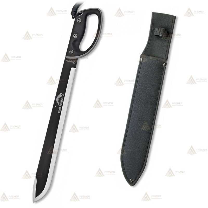 Cortacañas táctico modelo Black Panther con hoja de 45 cm