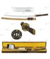 Katana de acero damasco con hoja de 72 cm