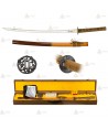 Katana de acero al carbono con hoja de 72,5 cm