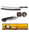 Katana de acero al carbono con hoja de 72,5 cm