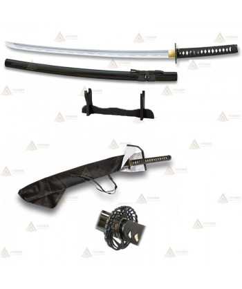Katana de acero al carbono con hoja de 72,5 cm