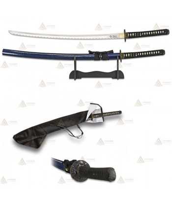 Katana de acero al carbono con hoja de 72,5 cm